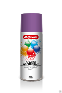 Краска аэрозольная темно-фиолетовая (265г) MagicLi... 