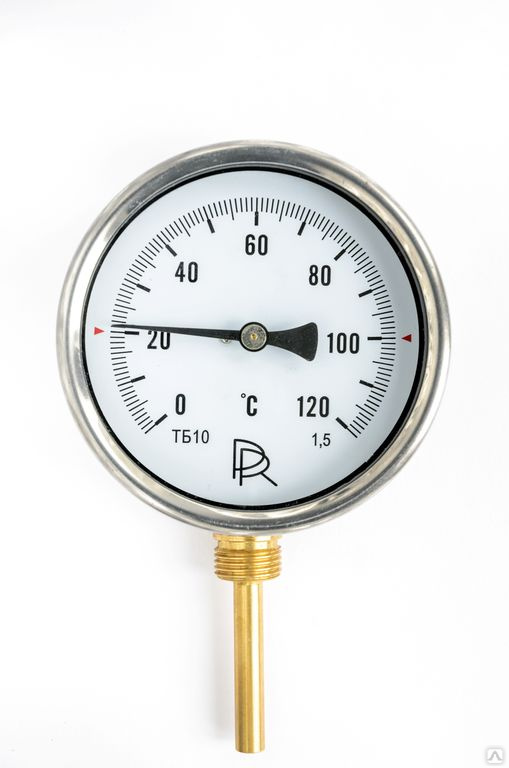 Биметаллический термометр радиальный, цена в Челябинске от компании ТД ЭКА