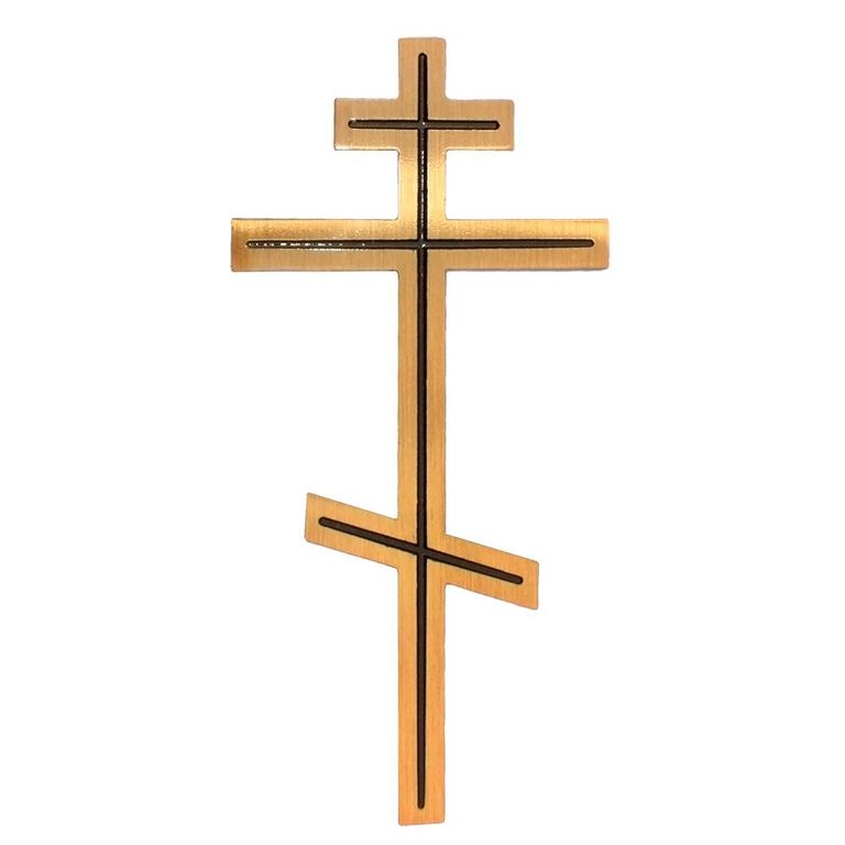 Крест православный из бронзы 23052, высота 20 см CAGGIATI (Каджиати)