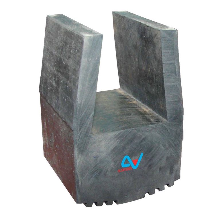 Подставка резиновая для защиты кромки каменных плит 40 мм, черная