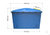 Купель пластиковая 3000 литров со съемной крышкой для бани, дачи #4
