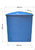 Накопительная емкость пластиковая для водоснабжения 7500 литров универсальная круглая с крышкой #4