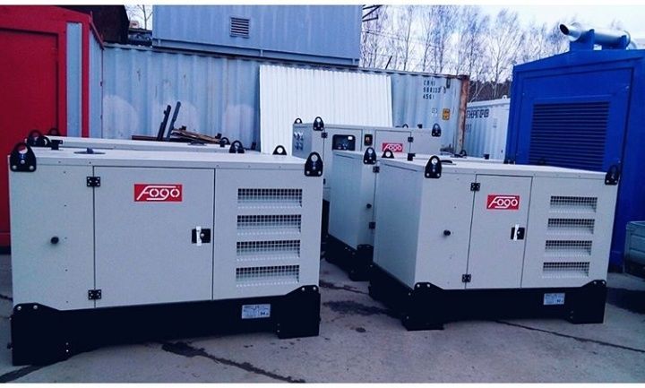 Генератор дизельный FDG 130 IS 99 кВт в кожухе электростанция ДЭС 2