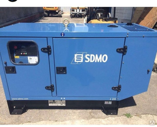 Генератор дизельный SDMO J22 16 кВт электростанция в кожухе #1