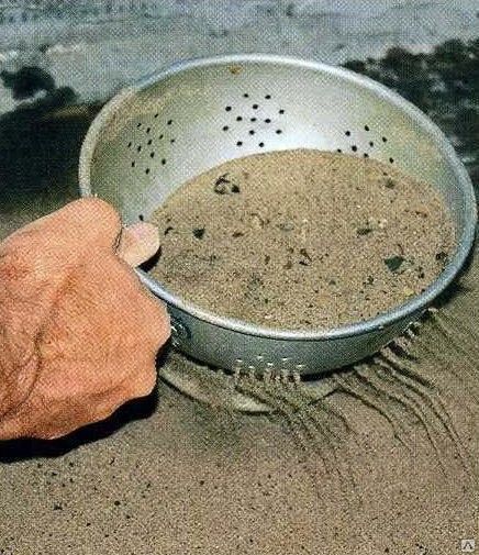 Сеяный песок с доставкой