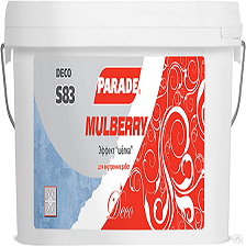 Покрытие декоративное Mulberry S83 c эффектом шелка 4 кг PARADE *1 