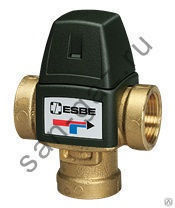 Клапан термостатический смесительный ESBE VTA322 20-43С 1, KVS 1,6