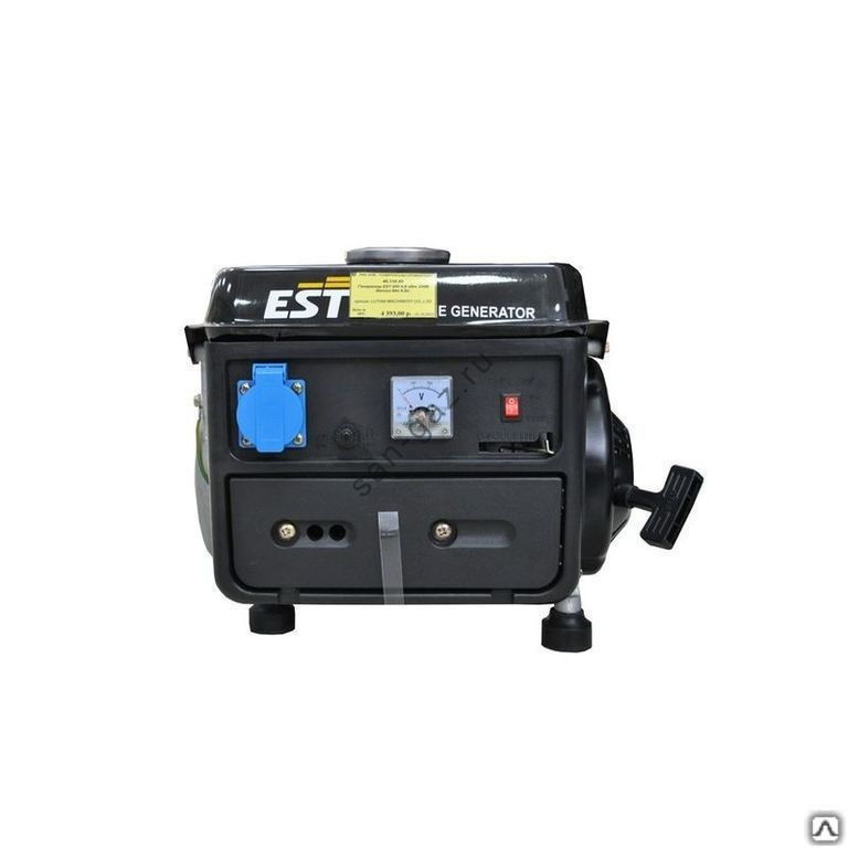 Бензиновый генератор EST 950 0,6 кВт 230 В бак 4.2 л