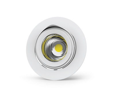 Светильник LED ВАРТОН DL/R встраиваемый Downlight поворотный 195х159 мм 50W 3000K белый Ø185 мм для офисного освещения