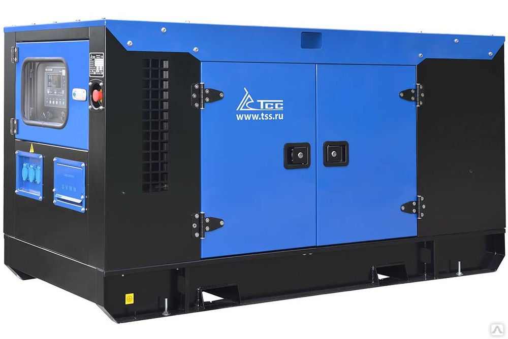 Дизельный генератор ТСС АД-100С-Т400-1РМ1 (Mecc Alte) шумозащитный кожух