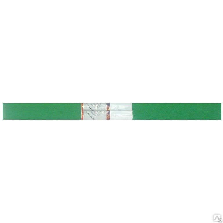 Бумага крепированная Werola, 50*250см, 32г/м2, растяжение 55%, зеленая, в р