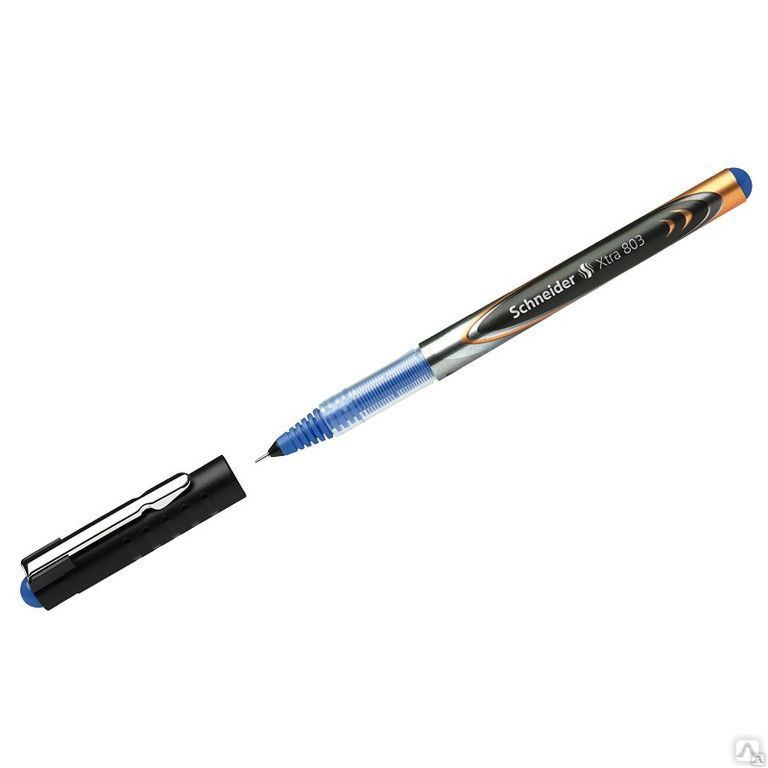 Ручка-роллер Schneider "Xtra 803" синяя, 0,5мм, игольчатый пишущий узел, од
