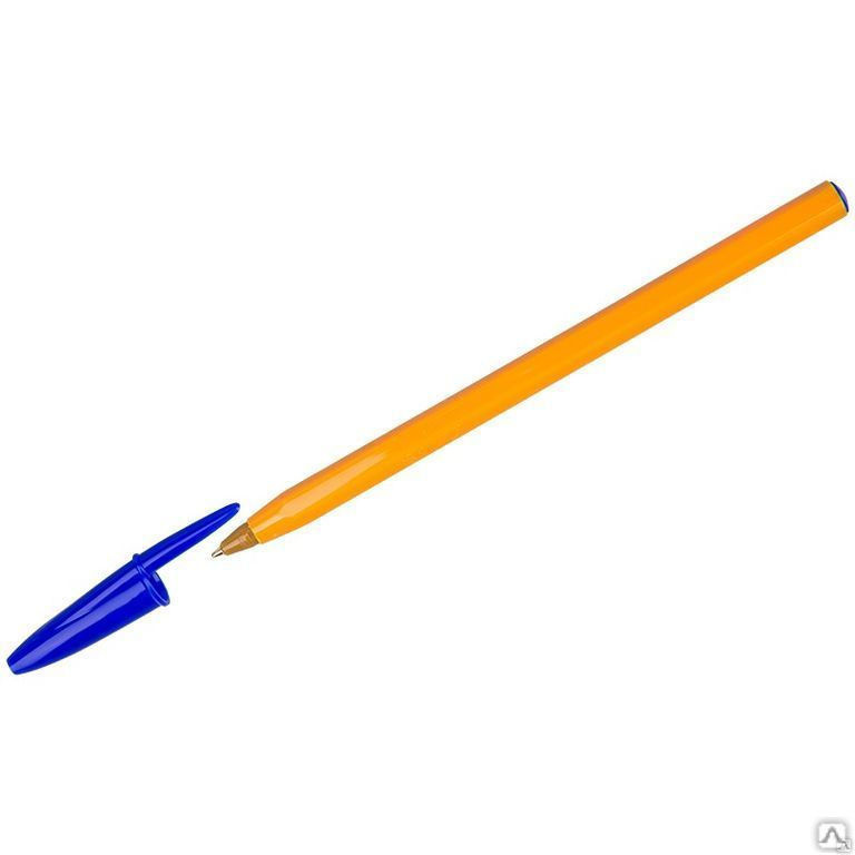 Ручка шариковая Bic "Orange" синяя, 0,8мм