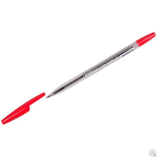 Ручка шариковая Erich Krause "R-301 Classic" красная, 1,0мм, штрихкод 