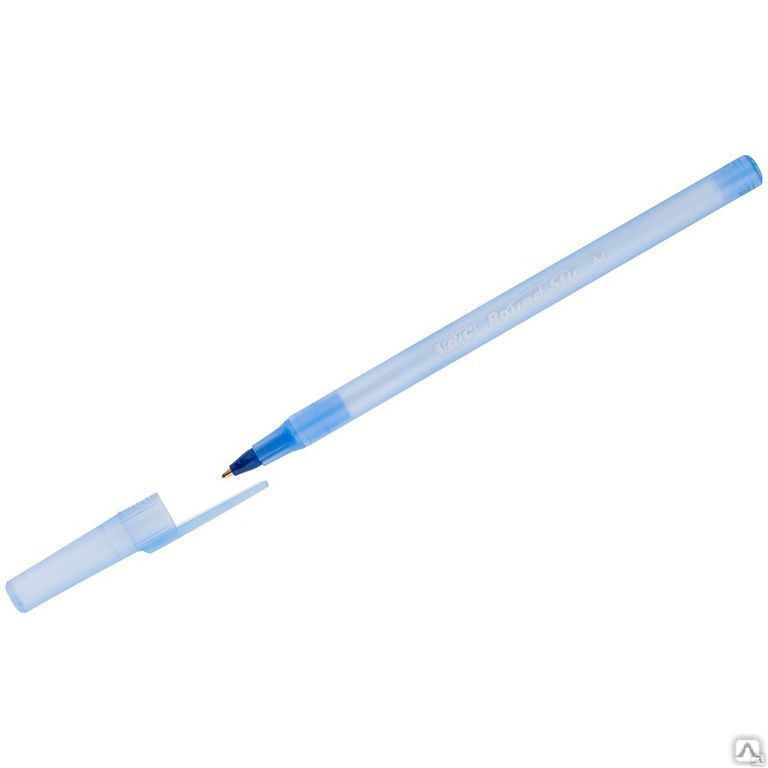 Ручка шариковая Bic "Round Stic" синяя, 1,0мм