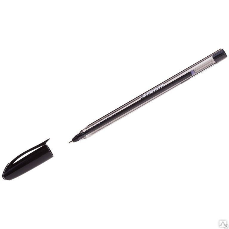 Ручка шариковая Erich Krause "Ultra Glide Technology U-18" черная, 1,0мм, т