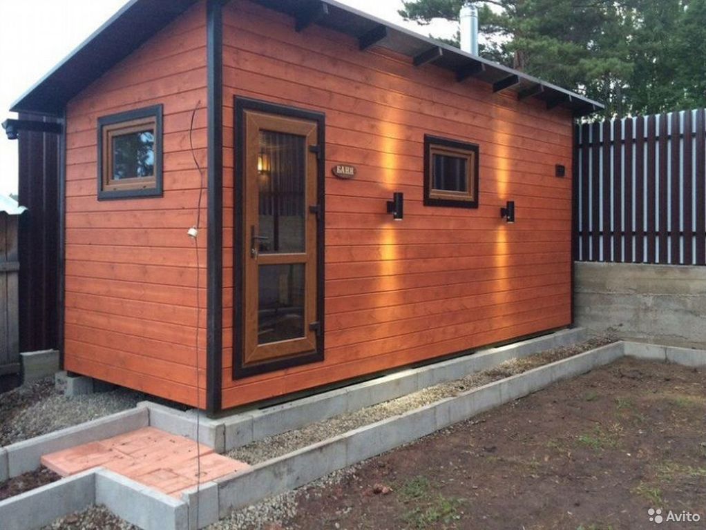 Модульные бани недорого. 3. Модульная баня. Баня мобильная из бруса 6х2,3. Модульная баня.