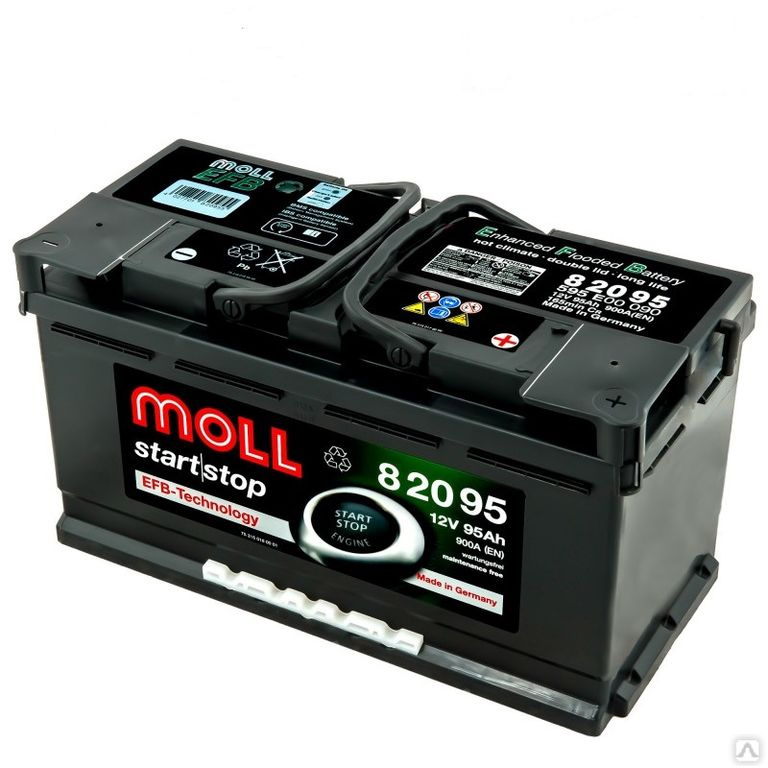 Аккумуляторы efb start stop. АКБ Moll EFB. АКБ Bars EFB 95 Ач. Moll EFB 82080. Moll 80.0 EFB.