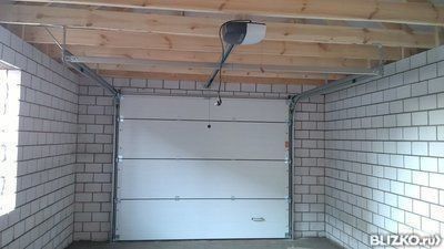 Секционные автоматические ворота | Купить секционные ворота для гаража - «Ролтек»
