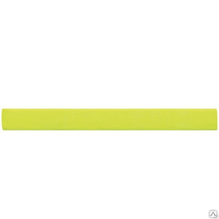 Бумага крепированная Greenwich Line, 50*200см, 22г/м2, флюоресцентная, желт