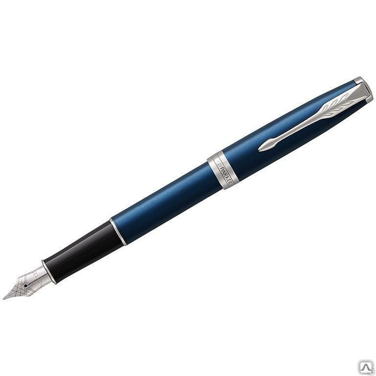 Ручка перьевая Parker "Sonnet Subtle Blue CT" 0,8мм, подар. уп.