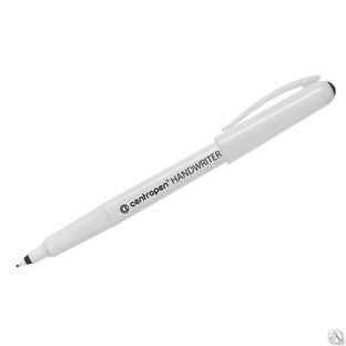 Ручка капиллярная Centropen "Handwriter 4651" черная, 0,3мм, трехгранная 