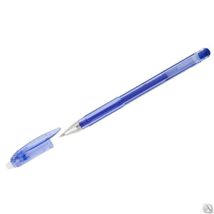 Ручка гелевая стираемая Crown "Erasable Jell" синяя, 0,5мм 
