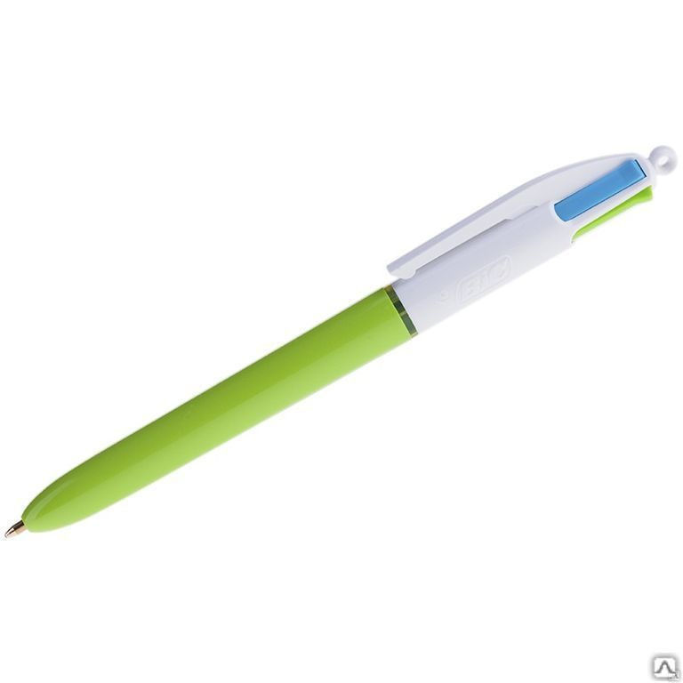 Ручка шариковая автоматическая Bic "4Colors" 4цв., 1,0мм, пастель