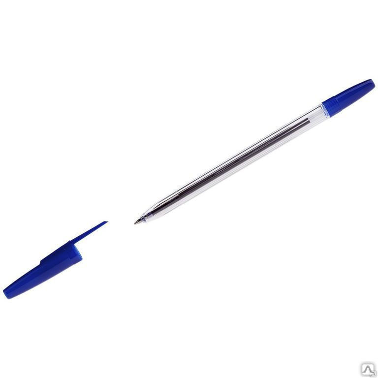 Ручка шариковая Стамм "Оптима" синяя, 0,7мм