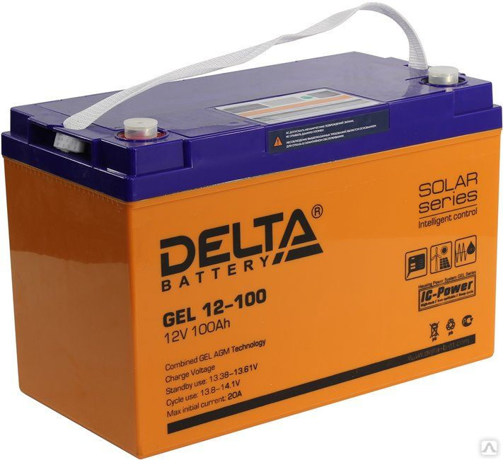 Аккумуляторная батарея Delta GEL 12- 100