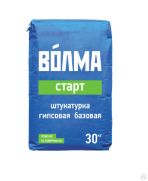 Штукатурка гипсовая Волма Старт, 30 кг купить от 303.65 руб./мешок в ...