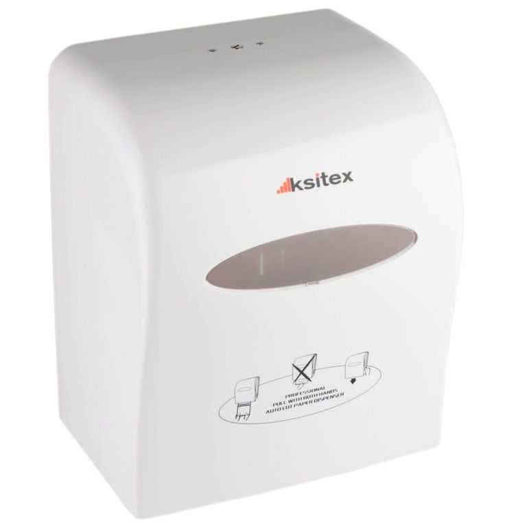 Ksitex A1-15A Автоматический диспенсер для рулонных полотенец сенсорный пластиковый белый
