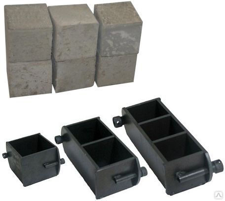 Формы для образцов бетона 70x70x70 мм