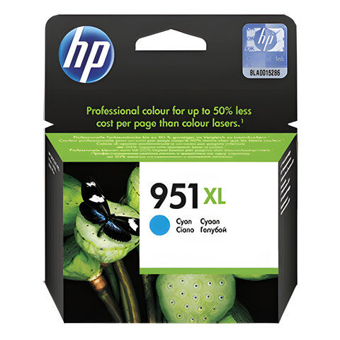 Картридж струйный HP (CN046AE) OfficeJet 8100/8600 №951XL, голубой, оригина