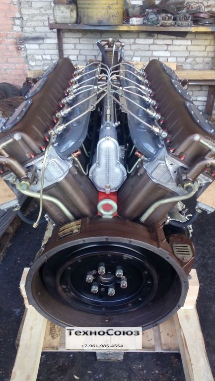 Двигатель дизельный Д12А-525А (525 л.с. при 2000 об/мин)