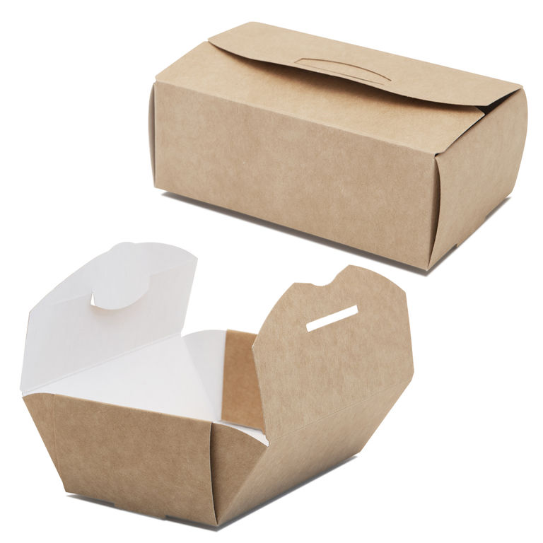 Коробка для наггетсов slide aside, L, картон, 150х91х70мм, 100шт/300шт