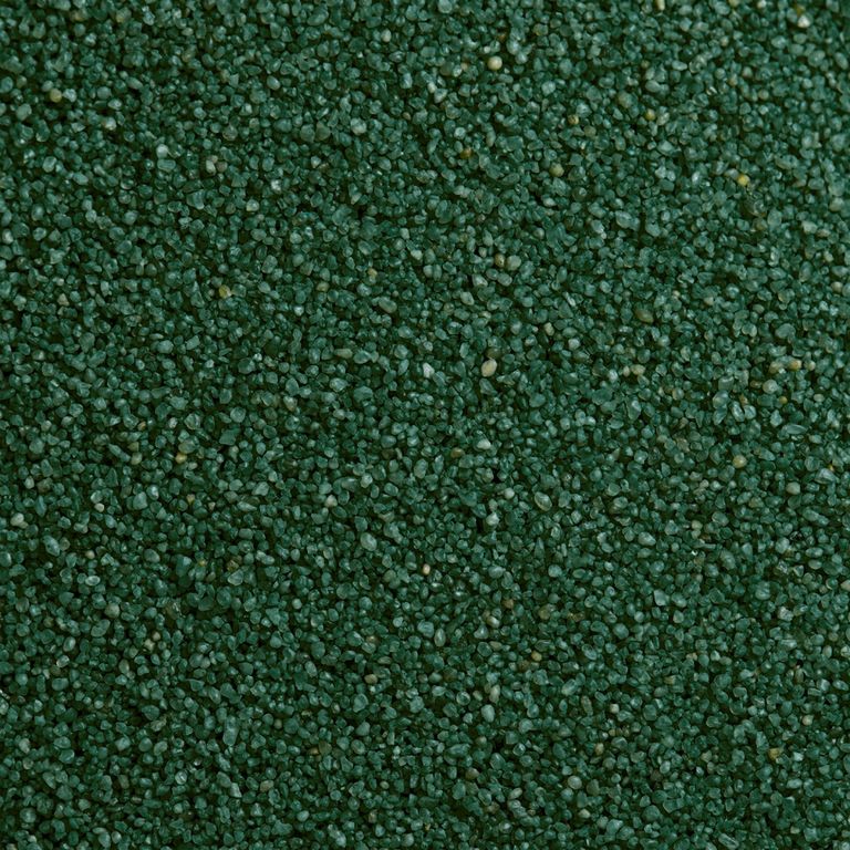 Зеленый кварцевый песок, 100г. Размер фракции: 0,3-0,7мм