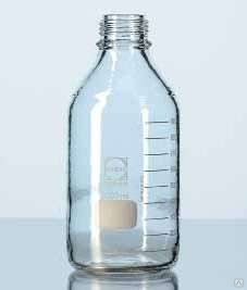 Бутылка лабораторная с защитным покрытием, DURAN 100 мл 