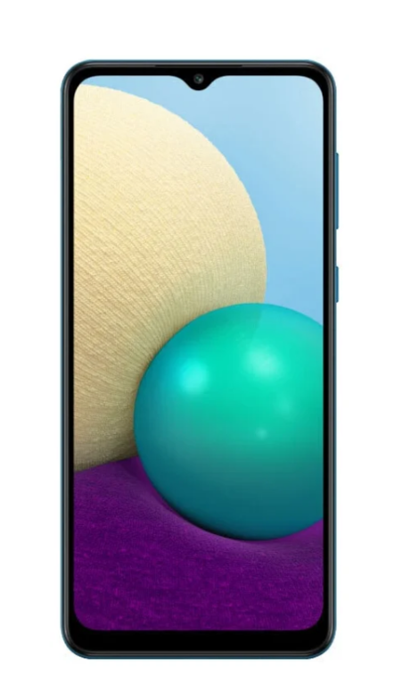 Сотовый телефон Samsung Galaxy A02 2/32GB, синий