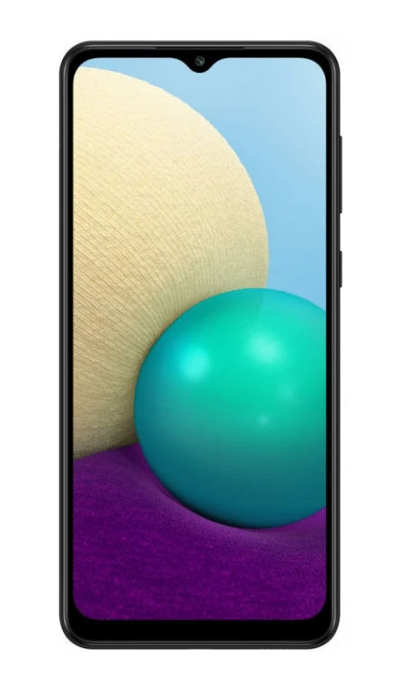 Сотовый телефон Samsung Galaxy A02 2/32GB, черный