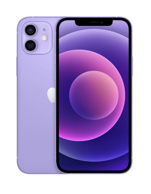Сотовый телефон Apple iPhone 12, 128 ГБ, фиолетовый