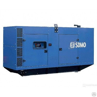 Дизельная электростанция SDMO V500C2 в шумозащитном кожухе 