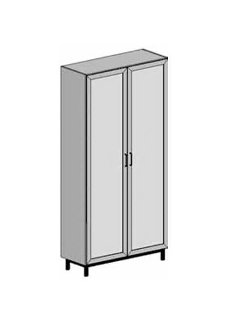 Шкаф для хранения ТШ-201 (830х420х1700), метал.дверь