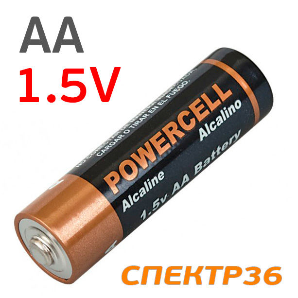 Батарейка алкалиновая Powercell AA (1,5В)