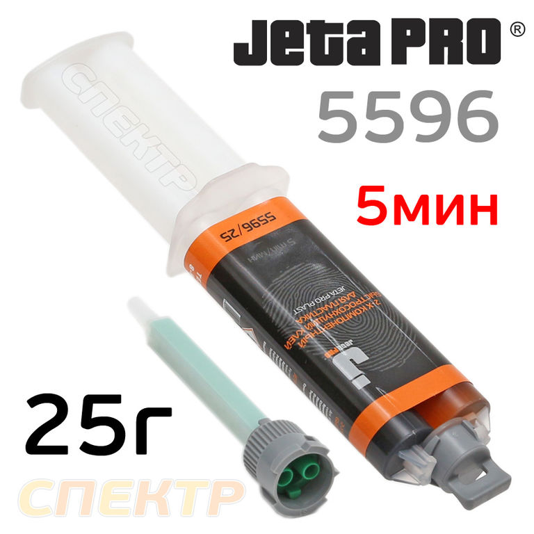 Клей для ремонта пластика Jeta Plast 5596/25 (5мин)