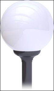 Светильник парковый S-lux 40 ЛУНА 4000-508-T-M опал IP54 Г3 Рэйлюкс