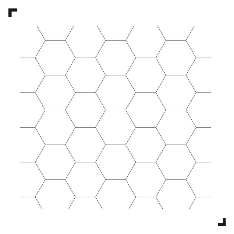 Кварцвиниловая плитка Big Hexagon 257 2