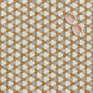 Кварцвиниловая плитка Hexagon 351 #1