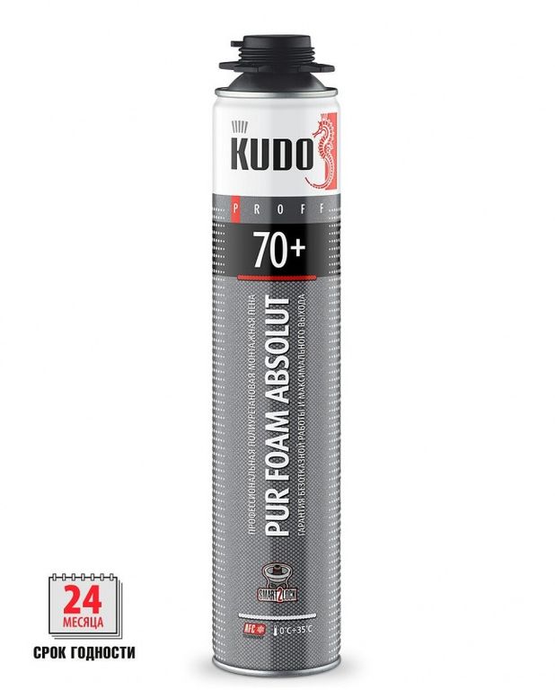 Пена монтажная ПРОФ полиуретановая KUDO PROFF 70+ KUPP10S70+