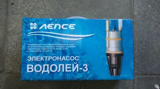 Насос «Водолей-3К» Киров шнур 6 м 2-х жильный кабель нижний забор #1